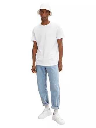 TOM TAILOR | T-Shirt 2-er Pkg. | schwarz