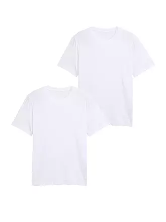 TOM TAILOR | T-Shirt 2er Pkg. | schwarz