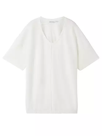 TOM TAILOR | T-Shirt | weiss