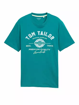 TOM TAILOR | T-Shirt | petrol