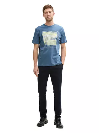 TOM TAILOR | T-Shirt | blau