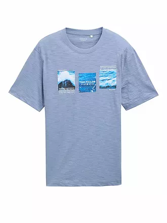 TOM TAILOR | T-Shirt | blau