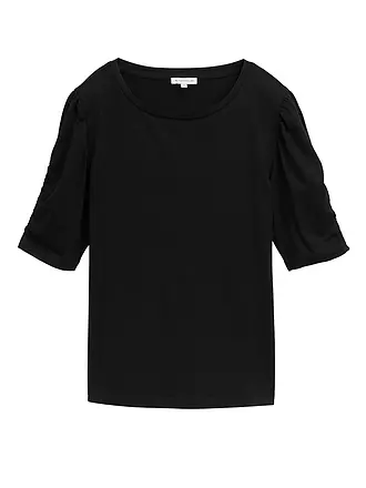 TOM TAILOR | T-Shirt | schwarz