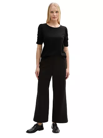 TOM TAILOR | T-Shirt | schwarz
