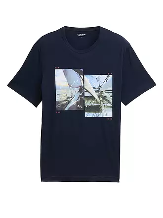TOM TAILOR | T-Shirt | blau