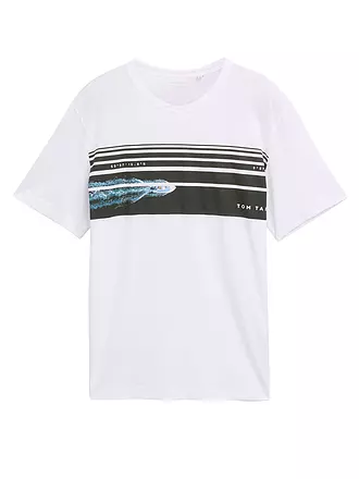 TOM TAILOR | T-Shirt | petrol