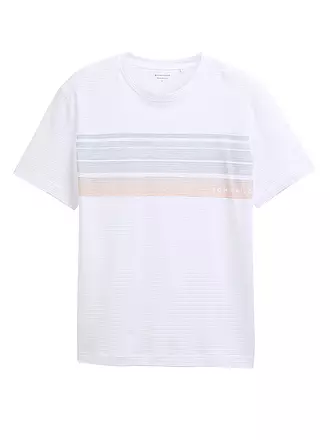 TOM TAILOR | T-Shirt | weiss