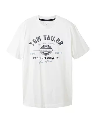TOM TAILOR | T-Shirt | weiss