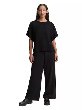 TOM TAILOR | T-Shirt | schwarz
