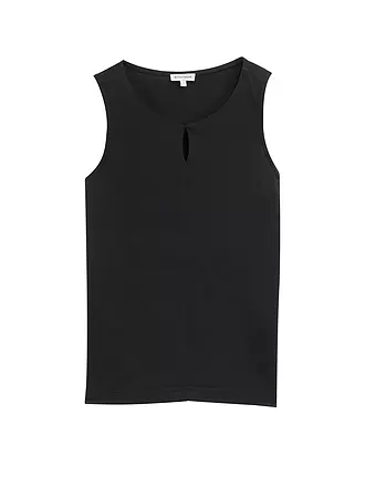 TOM TAILOR | Top | schwarz