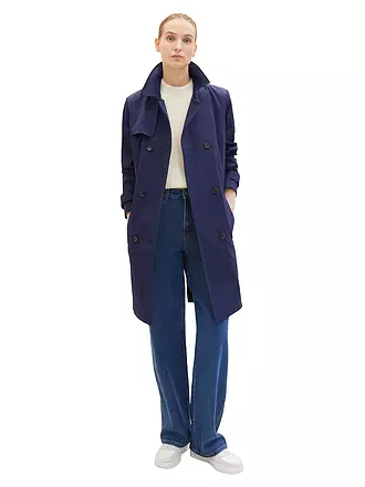 TOM TAILOR | Trenchcoat | blau