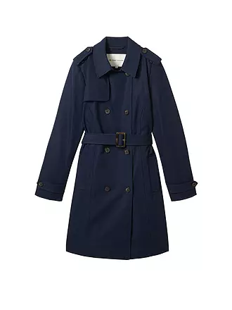 TOM TAILOR | Trenchcoat | blau