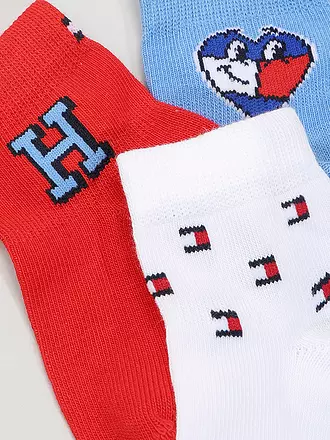 TOMMY HILFIGER | Baby Socken 3er Pkg. tommy original | hellgrau