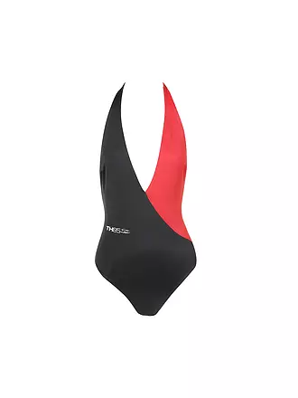 TOMMY HILFIGER | Badeanzug Cheeky One Piece Plunge | rot
