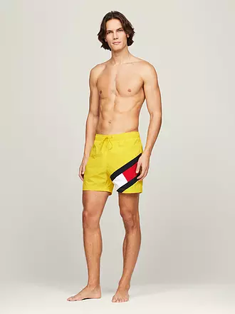 TOMMY HILFIGER | Badeshorts | gelb