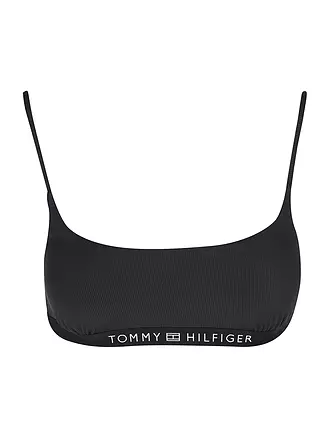 TOMMY HILFIGER | Bikini Top | schwarz