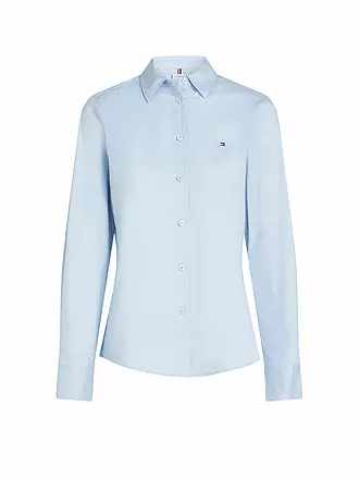 TOMMY HILFIGER | Bluse Regular Fit | hellblau