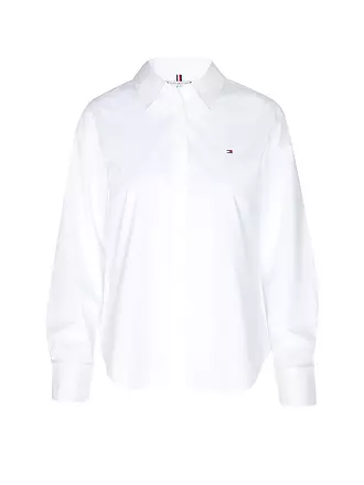 TOMMY HILFIGER | Bluse Regular Fit | dunkelblau