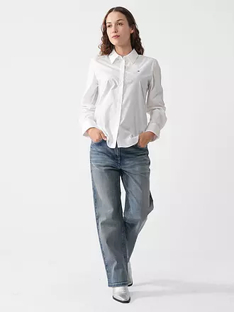 TOMMY HILFIGER | Bluse Regular Fit | dunkelblau