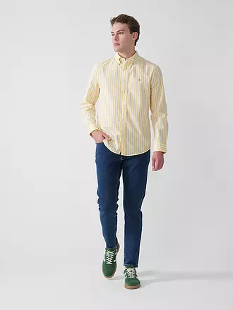 TOMMY HILFIGER | Hemd Regular Fit | gelb
