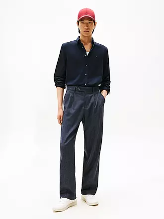 TOMMY HILFIGER | Hemd Slim Fit | dunkelblau