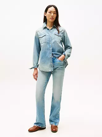 TOMMY HILFIGER | Jeans Flared/Bootcut  DNM LEX | hellblau