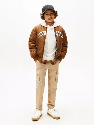 TOMMY HILFIGER | Jungen Jacke | braun