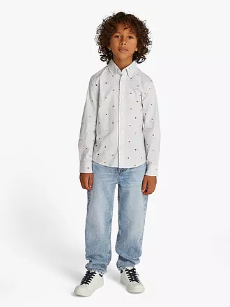 TOMMY HILFIGER | Jungen Jeans Barrel Fit | hellblau