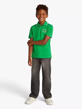 TOMMY HILFIGER | Jungen Poloshirt | grün