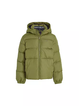 TOMMY HILFIGER | Jungen Steppjacke | olive