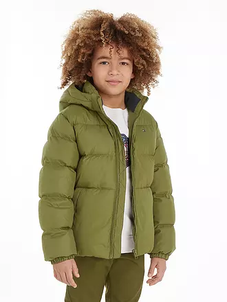 TOMMY HILFIGER | Jungen Steppjacke | olive