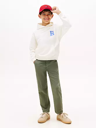 TOMMY HILFIGER | Jungen Sweater | weiss