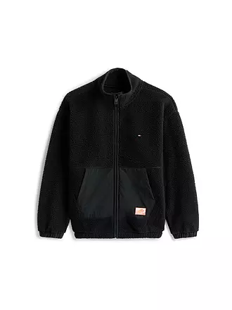 TOMMY HILFIGER | Jungen Sweatjacke | schwarz