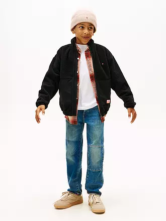 TOMMY HILFIGER | Jungen Sweatjacke | schwarz