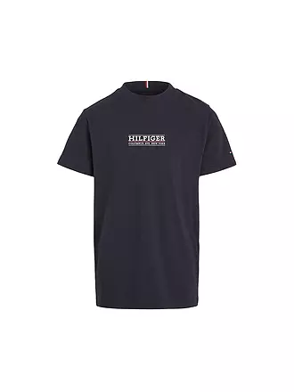 TOMMY HILFIGER | Jungen T-Shirt | dunkelblau