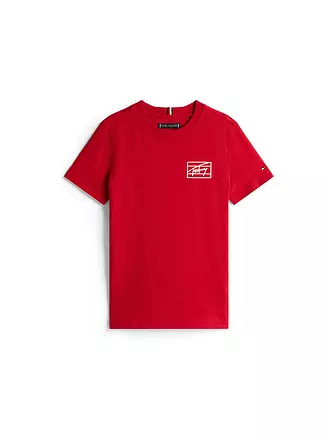 TOMMY HILFIGER | Jungen T-Shirt | rot