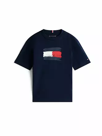 TOMMY HILFIGER | Jungen T-Shirt | dunkelblau