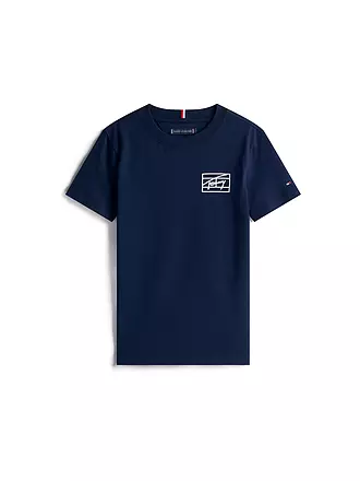 TOMMY HILFIGER | Jungen T-Shirt | dunkelblau