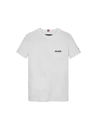 TOMMY HILFIGER | Jungen T-Shirt | weiss