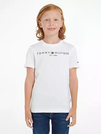 TOMMY HILFIGER | Jungen T-Shirt | weiss