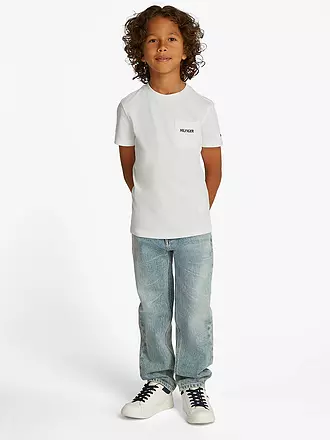 TOMMY HILFIGER | Jungen T-Shirt | weiss