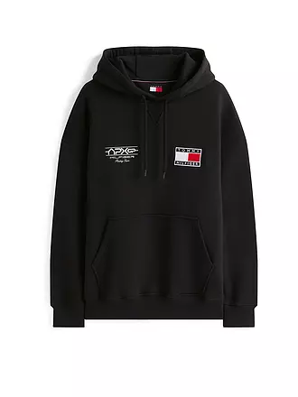 TOMMY HILFIGER | Kapuzensweater - Hoodie | schwarz