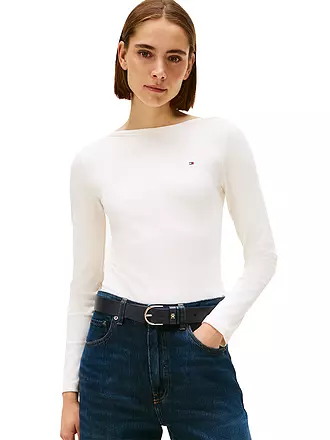 TOMMY HILFIGER | Langarmshirt | weiss