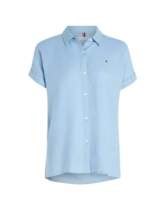 TOMMY HILFIGER | Leinenhemd | weiss