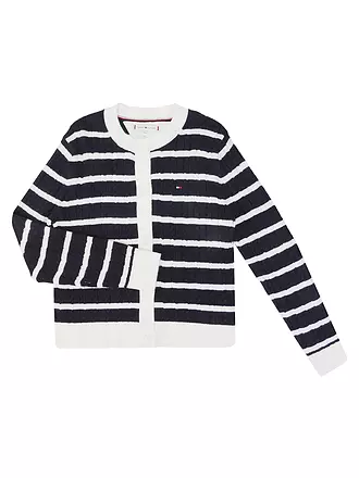 TOMMY HILFIGER | Mädchen Strickjacke | dunkelblau