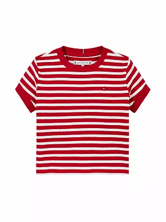 TOMMY HILFIGER | Mädchen T-Shirt | rot