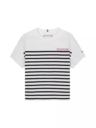 TOMMY HILFIGER | Mädchen T-Shirt | weiss