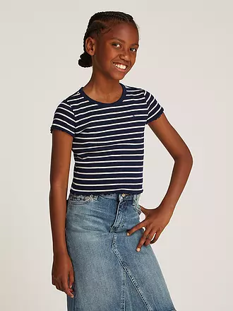TOMMY HILFIGER | Mädchen T-Shirt | dunkelblau