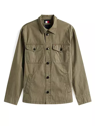 TOMMY HILFIGER | Overshirt | olive