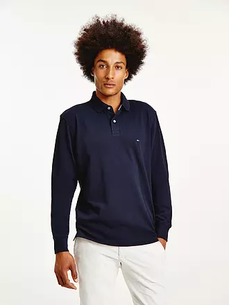 TOMMY HILFIGER | Poloshirt Regular Fit 1985 | schwarz